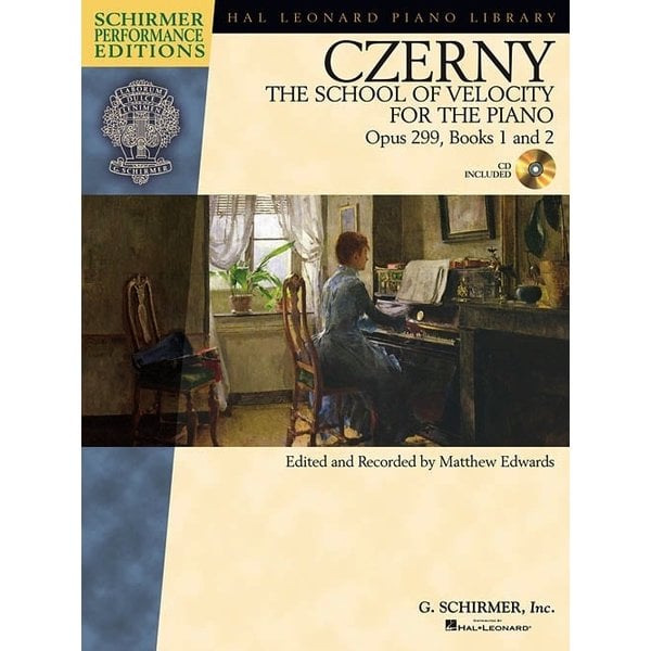 Schirmer Carl Czerny - The School of Velocity for the Piano, Opus 299, Books 1 and 2