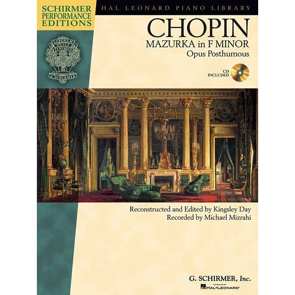 Schirmer Chopin - Mazurka in F minor, Op. post.