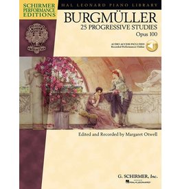 Schirmer Burgmüller - 25 Progressive Studies, Opus 100