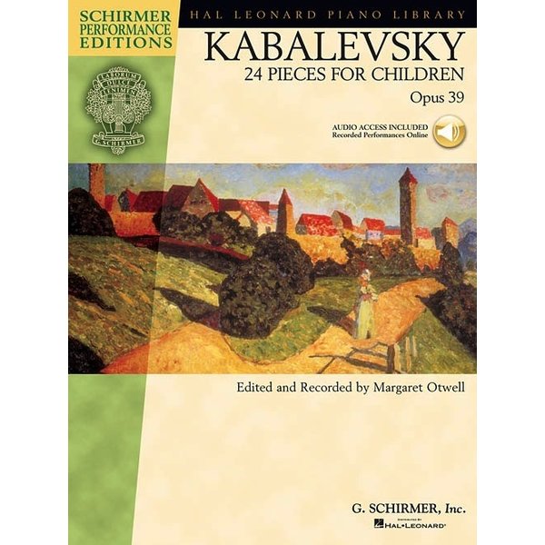 Schirmer Kabalevsky - 24 Pieces for Children, Opus 39