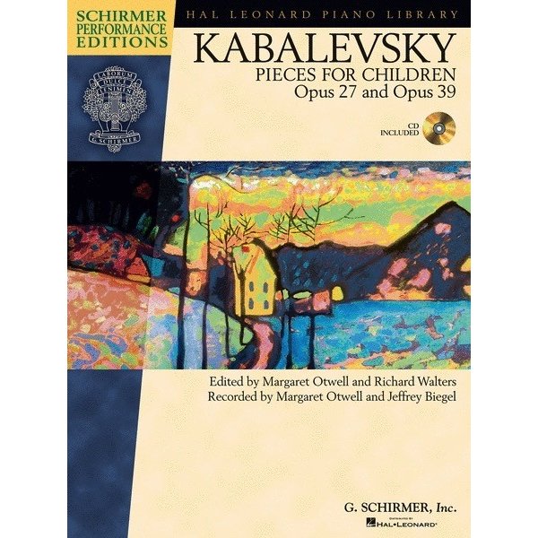 Schirmer Dmitri Kabalevsky - Pieces for Children, Op. 27 and 39