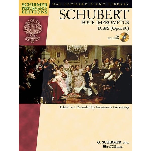 Schirmer Schubert - Four Impromptus, D. 899 (0p. 90)