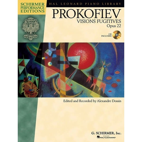 Schirmer Prokofiev - Visions Fugitives, Op. 22