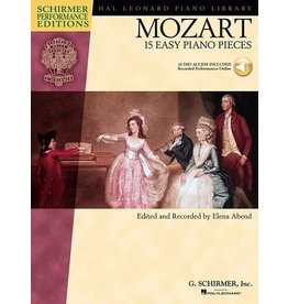 Schirmer Mozart - 15 Easy Piano Pieces