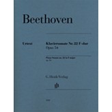 Henle Urtext Editions Beethoven - Piano Sonata No. 22 in F Major, Op. 54