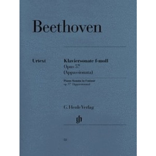 Henle Urtext Editions Beethoven - Piano Sonata No. 23 in F Minor Op. 57