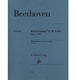 Henle Urtext Editions Beethoven - Piano Sonata No. 30 in E Major Op. 109