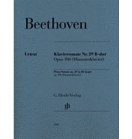 Henle Urtext Editions Beethoven - Piano Sonata No. 29 in B-flat Major, Op. 106 (Hammerklavier)