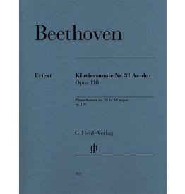 Henle Urtext Editions Beethoven - Piano Sonata No. 31 in A Flat Major Op. 110