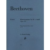 Henle Urtext Editions Beethoven - Piano Sonata No. 32 in C minor Op. 111