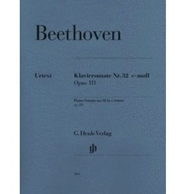 Henle Urtext Editions Beethoven - Piano Sonata No. 32 in C minor Op. 111