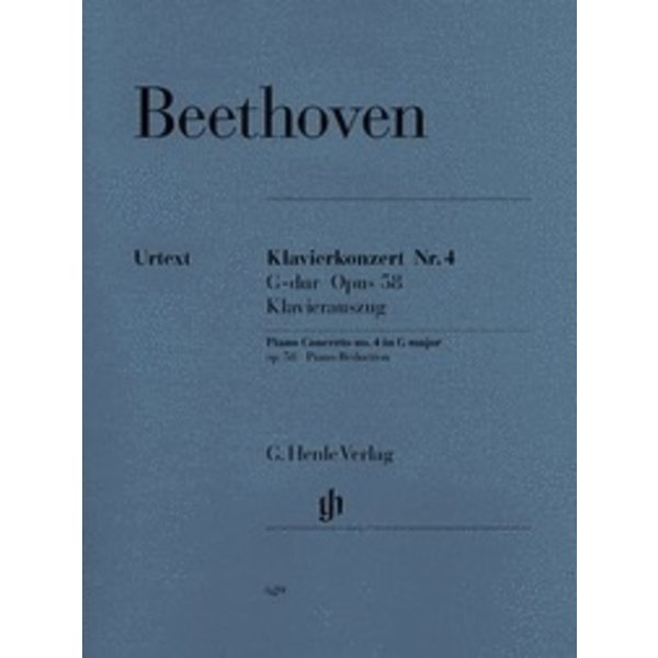 Henle Urtext Editions Beethoven - Concerto for Piano and Orchestra G Major Op. 58, No. 4