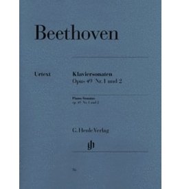 Henle Urtext Editions Beethoven - 2 Easy Piano Sonatas: No. 19 in G Minor Op. 49, No. 1 and No. 20 in G Major Op. 49, No. 2