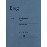 Henle Urtext Editions Berg - Piano Sonata, Op. 1