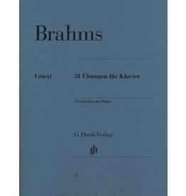 Henle Urtext Editions Brahms - 51 Exercises for Piano