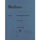 Henle Urtext Editions Brahms - Variations for Piano