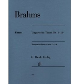 Henle Urtext Editions Brahms Hungarian Dances nos. 1-10