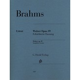 Henle Urtext Editions Brahms - Waltzes Op. 39 Easy