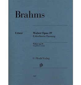 Henle Urtext Editions Brahms - Waltzes Op. 39 Easy
