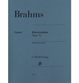 Henle Urtext Editions Brahms - Piano Pieces Op. 76 Nos. 1-8