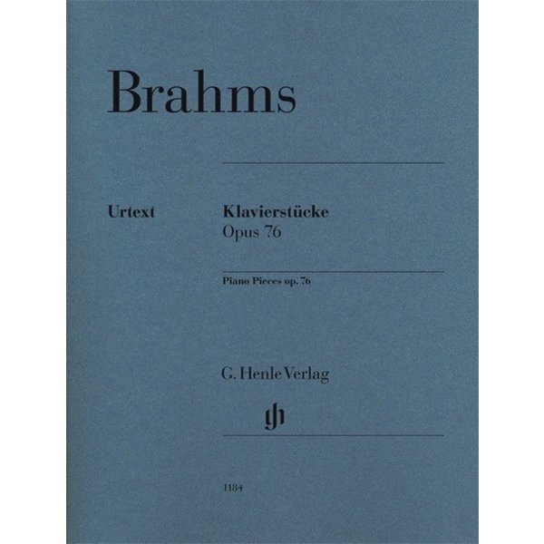 Henle Urtext Editions Brahms - Piano Pieces Op. 76 Nos. 1-8