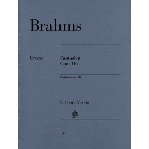 Henle Urtext Editions Brahms - Fantasies Op. 116, Nos. 1-7