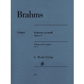 Henle Urtext Editions Brahms - Scherzo in E-Flat minor, Op. 4