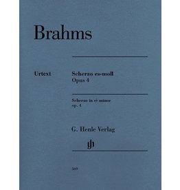 Henle Urtext Editions Brahms - Scherzo in E-Flat minor, Op. 4