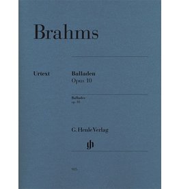 Henle Urtext Editions Brahms - Ballades, Op. 10