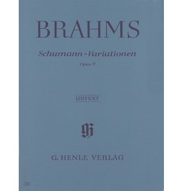 Henle Urtext Editions Schumann - Variations Op. 9