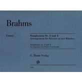 Henle Urtext Editions Brahms - Symphonies No. 3 and 4
