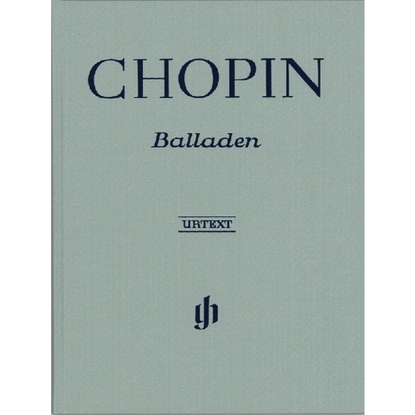 Henle Urtext Editions Chopin - Ballades Hardcover