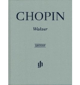 Henle Urtext Editions Chopin - Waltzes Hardcover
