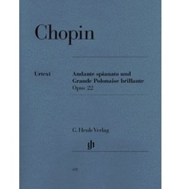 Henle Urtext Editions Chopin - Andante Spianato and Grande Polonaise Brillante E Flat Major Op. 22