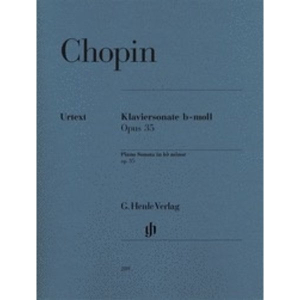 Henle Urtext Editions Chopin - Piano Sonata B Flat minor Op. 35