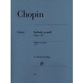 Henle Urtext Editions Chopin - Ballade in g minor Op. 23
