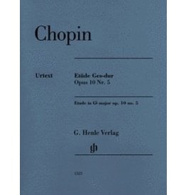 Henle Urtext Editions Chopin - Etudes Opus 10 Nr. 5