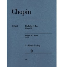 Henle Urtext Editions Chopin - Ballade in F Major, Op. 38