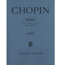 Henle Urtext Editions Chopin - Etude in E Major Op. 10, No. 3