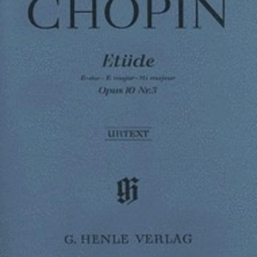 Chopin Etude in E Major Op. 10 No. 3