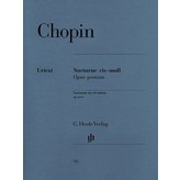 Henle Urtext Editions Chopin - Nocturne in C Sharp minor Op. Posth.