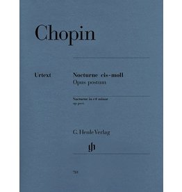 Henle Urtext Editions Chopin - Nocturne in C Sharp minor Op. Posth.