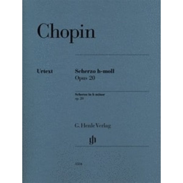 Henle Urtext Editions Chopin - Scherzo in B minor, Op. 20