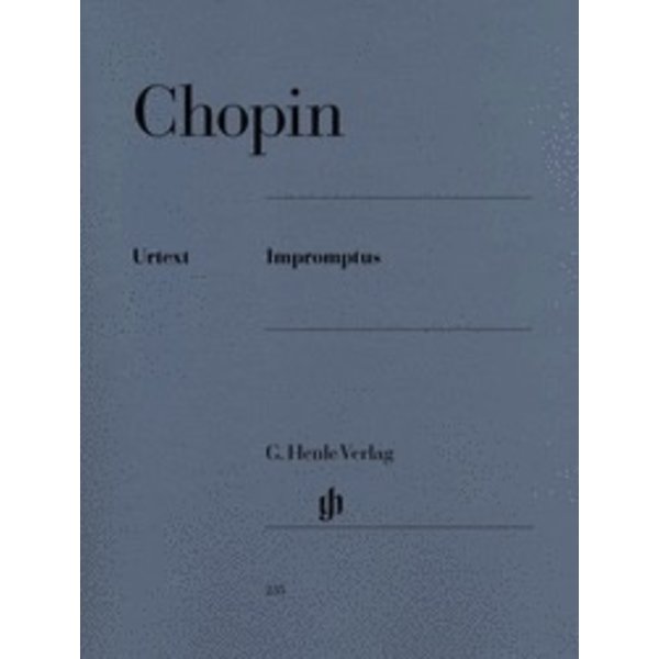 Henle Urtext Editions Chopin - Impromptus