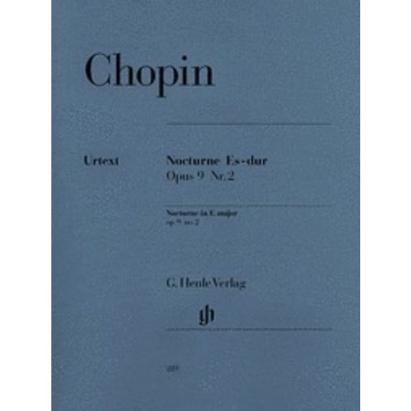 Henle Urtext Editions Chopin - Nocturne in E Flat Major Op. 9