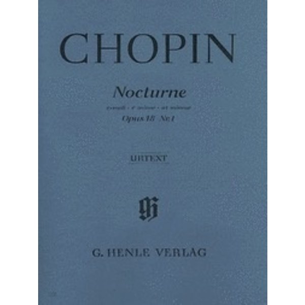 Henle Urtext Editions Chopin - Nocturne in C minor Op. 48, No. 1
