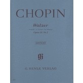 Henle Urtext Editions Chopin - Waltz in A minor Op. 34, No. 2