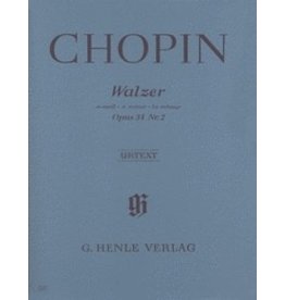 Henle Urtext Editions Chopin - Waltz in A minor Op. 34, No. 2