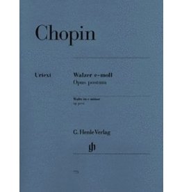 Henle Urtext Editions Chopin - Waltz in E minor Op. Posth.