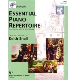 Kjos Keith Snell Essential Piano Repertoire, Level 3